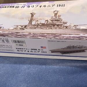 USS Battleship BB-44 California 1941 Model Kit